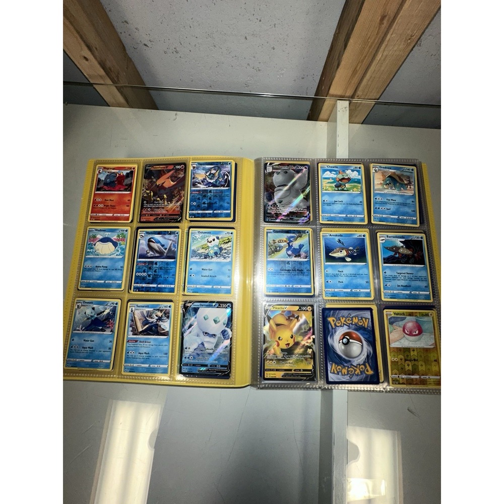 2 Partial Master Sets Pokemon Cards Vivid Voltage and Surging Sparks - Picture 1 of 16